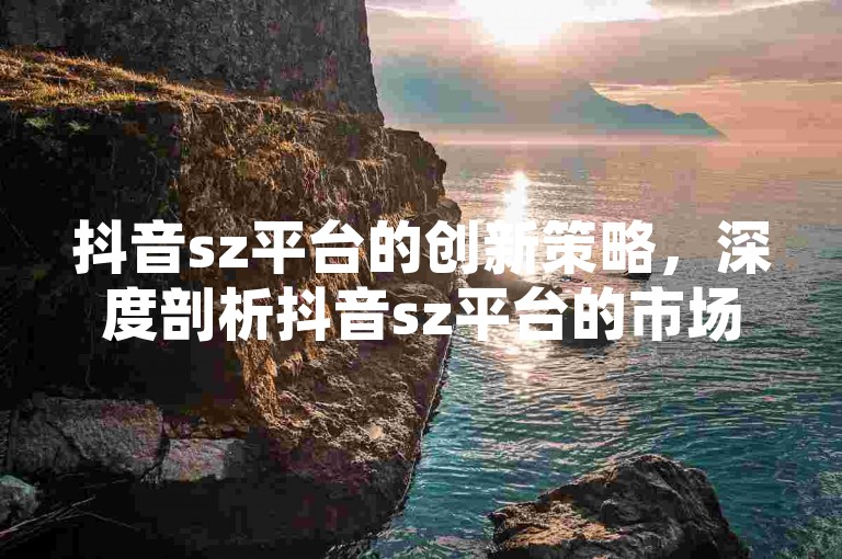 抖音sz平台的创新策略，深度剖析抖音sz平台的市场定位与未来趋势！2024不可错过