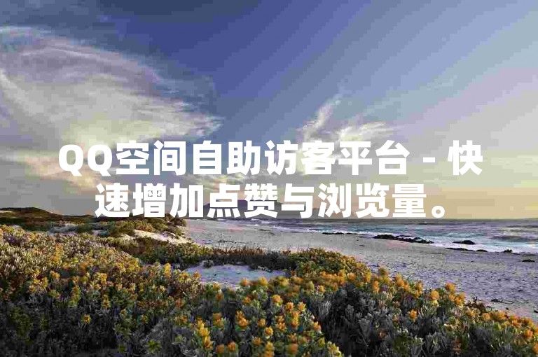 QQ空间自助访客平台 - 快速增加点赞与浏览量。
