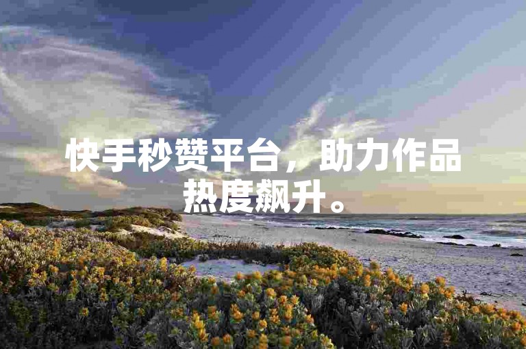 快手秒赞平台，助力作品热度飙升。