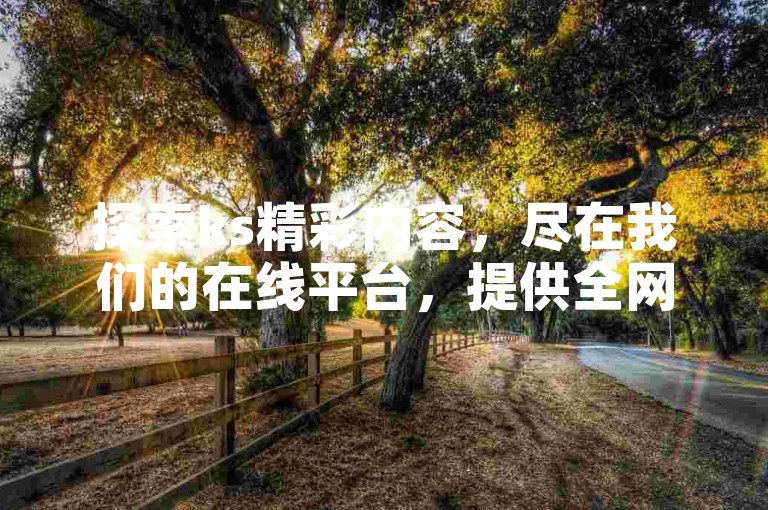 探索ks精彩内容，尽在我们的在线平台，提供全网最具竞争力的价格。