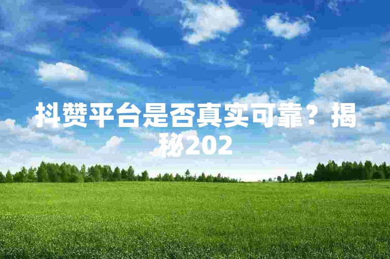 抖赞平台是否真实可靠？揭秘2025年必学真相！