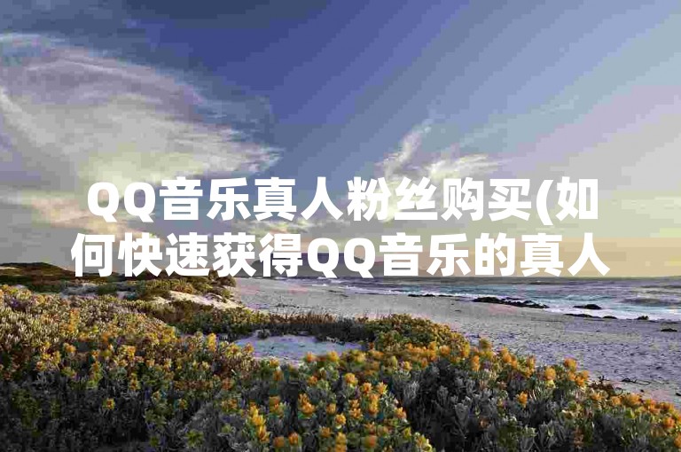 QQ音乐真人粉丝购买(如何快速获得QQ音乐的真人粉丝？)
