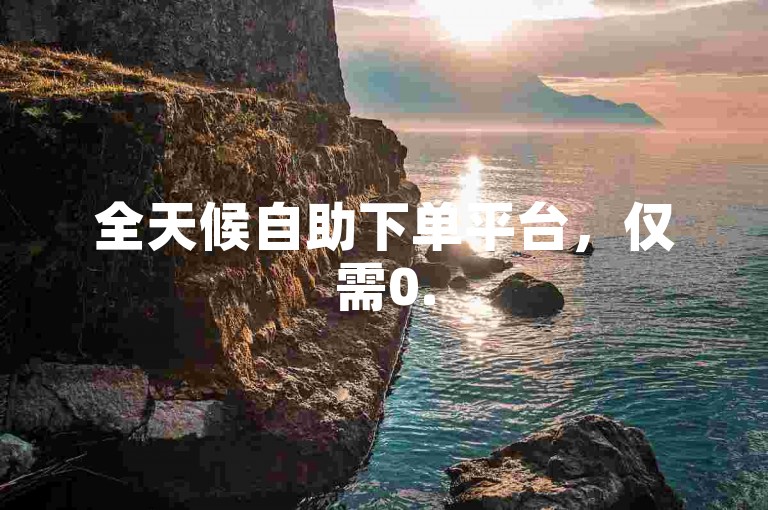 全天候自助下单平台，仅需0.5元即可获得1000次点赞服务。