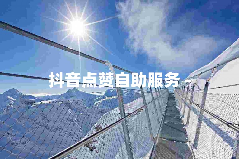 抖音点赞自助服务 - 5元立得500赞。