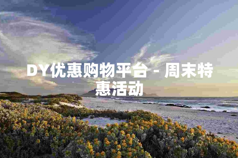 DY优惠购物平台 - 周末特惠活动