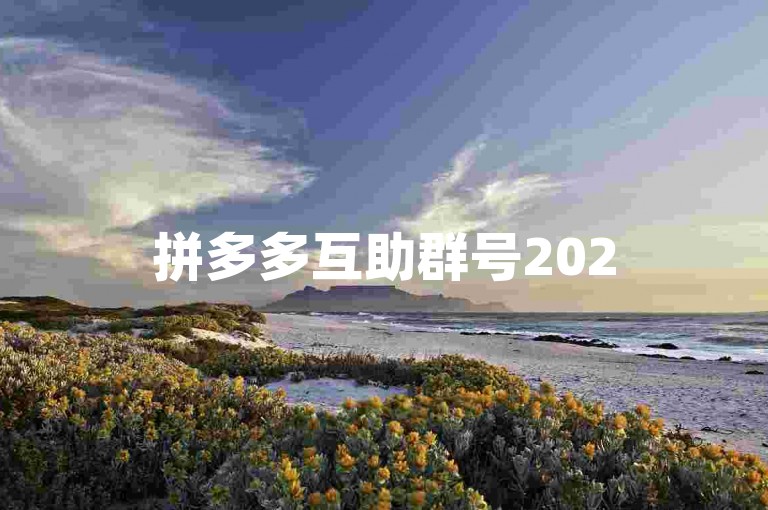 拼多多互助群号2025，是众多用户分享购物优惠和互助砍价的热门平台。