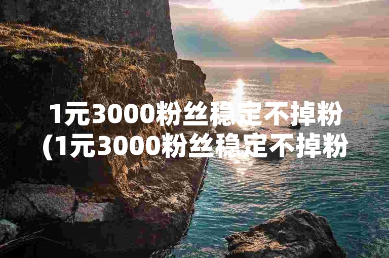 1元3000粉丝稳定不掉粉(1元3000粉丝稳定不掉粉平台)