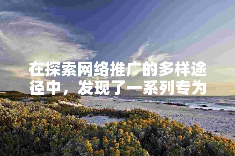 在探索网络推广的多样途径中，发现了一系列专为抖音和快手用户设计的自助服务网站，提供从点赞到粉丝增长的全方位支持。