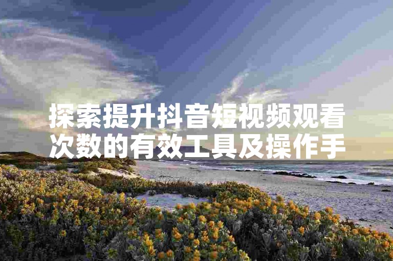 探索提升抖音短视频观看次数的有效工具及操作手册。