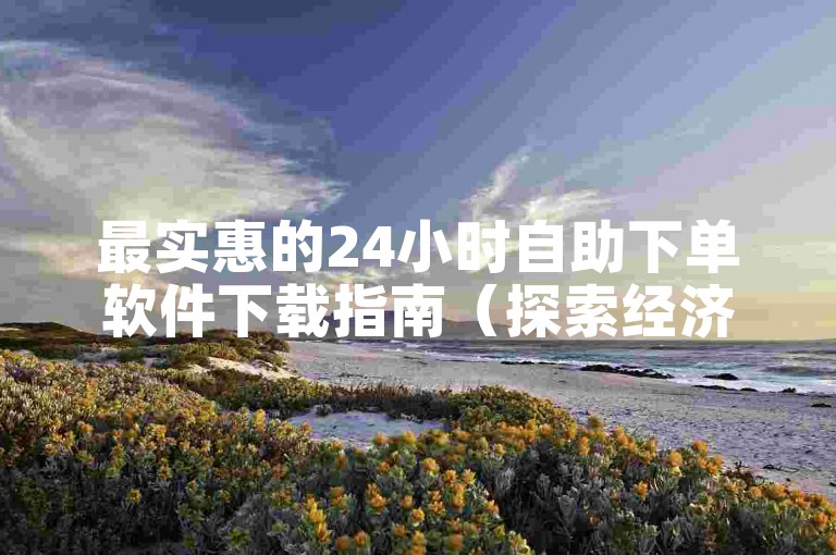最实惠的24小时自助下单软件下载指南（探索经济型24小时自助下单软件选择）。