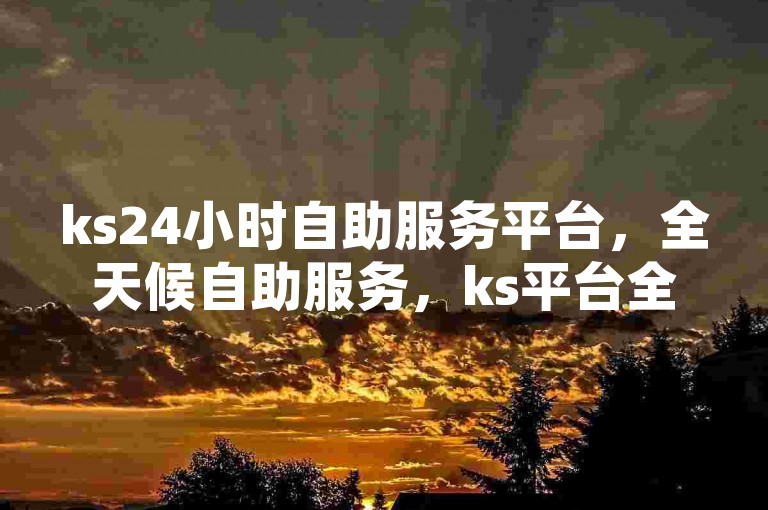 ks24小时自助服务平台，全天候自助服务，ks平台全新升级体验。